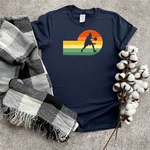 Retro Basketball Shirt, Vintage Basketball Shirt, Basketball T-Shirt
